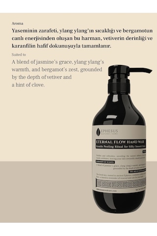 Eternal Flow Hand Wash Arındırıcı Ve Canlandırıcı Peeling Etkili Doğal El Yıkama Jeli 500ml
