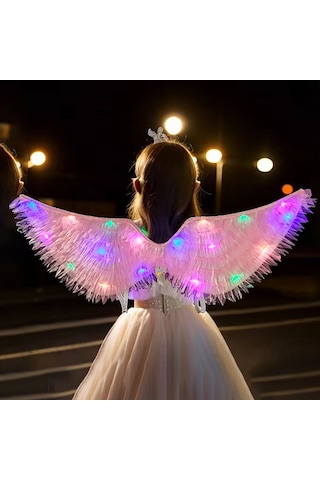 Lıcorıce Kumaş Parlayan Kanatlar Parti Dekoru-toz