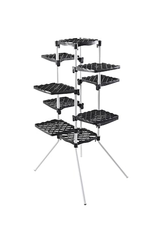 Sebro 10 Raflı Dekoratif Çiçek Standı Çiçek Bahçesi Saksı Standı Diğer