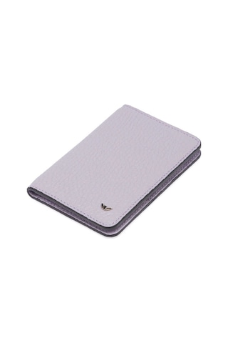 Tergan Mor Deri Unisex Kredi Kartlık - S1kk00001645-p5m Mor