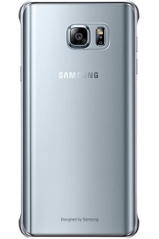 Galaxy Note 5 İle Uyumlu Clear Back Cover Gümüş Ef-qn920csegww
