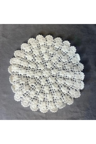 Uretti - Yıldız 7202 - El Örgüsü Mor + Kırmızı + Beyaz 3'lü Lif Seti