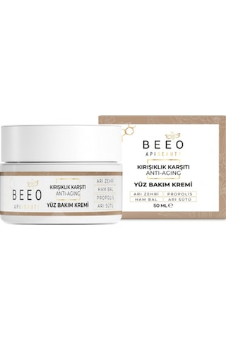 BEE'O ApiBeauty Arı Zehirli Propolisli Arı Sütlü  Yüz Bakım Kremi 50 ML