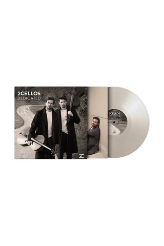 2 Cellos Luka Sulic & Stjepan Hauser - Dedicated 180g Limited Numbered Edition White Vinyl -