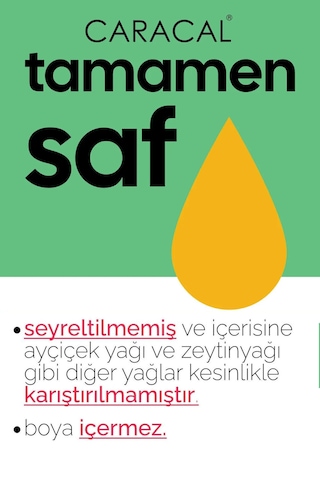 Caracal Saf Kuşburnu Çekirdeği Yağı Soğuk Sıkım 50 Ml Cilt Saç Yüz Bakım Yağı