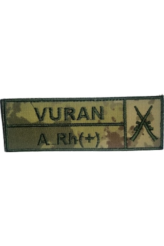 Yeni Kamuflaj Askeri Soy Isimlik Yeni Tip Isimlik 2 Adet Çok Renkli