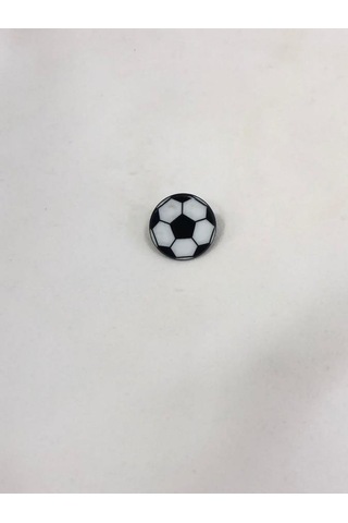 Herşey Nota Futbol Topu Yaka İğnesi Rozet Çok Renkli