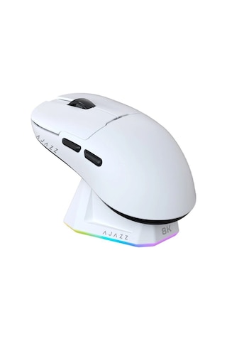 Aj159 Pro Kablosuz 3 Modlu 8.000 Hz-26.000dpı Oyuncu Mouse Paw3395 Sensör Rgb Şarj Istasyonu Diğer