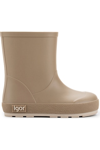 Igor W10294 Yogı Dk Koyu Bej Kız Çocuk Yağmur Çizmesi 000000000101890188 Bej