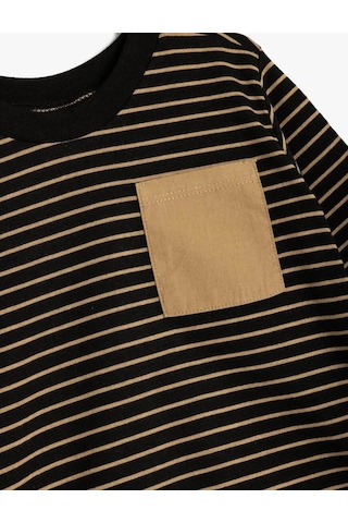Koton Erkek Bebek Uzun Kollu T-shirt Siyah 5wmb10059tk 25ky59000301 4580 2893451 Siyah