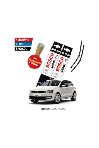 Bosch Aerotwin Plus VW Polo Silecek Takımı (2009-2017 6R1-6C1)