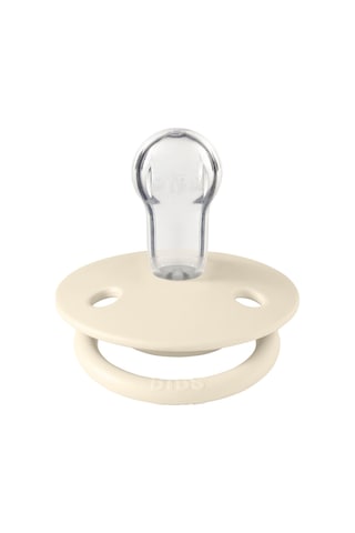 Bibs De Lux Silikon Emzik I Ivory I 0-36 Ay