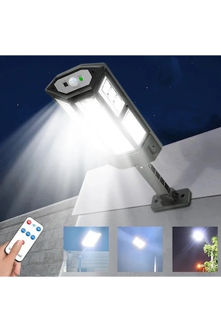 Monozone Led Lamba Sensörlü Su Geçirmez Güneş Enerjili 3 Modlu