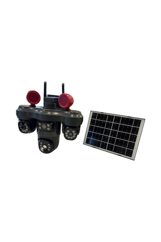 Rx55g 9mp Dual Lens 355 Hareketli Akıllı Renkli Gece Görüş 3 Kameralı Çift Yönlü Sesli Görüşme Akıllı Kamera Alarm
