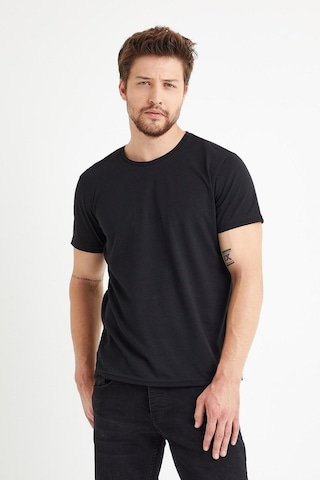 Erkek Bisiklet Yaka Regular Kalıp 5 Li T-shirt Paket Siyah