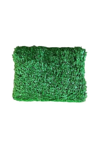 Trendooze Homyl Yüksek Kaliteli Suni Çim Kapalı Mat 1x1m Yeşil Renk Ev Dekorasyonu