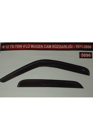 Renault 12 Toros 4'Lü Mugen Cam Rüzgarlık Seti