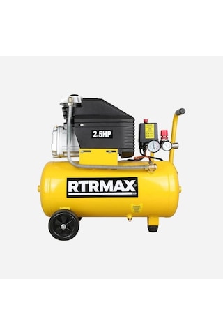 Rtrmax RTM750 Hava Kompresörü 50 L 2.5 Hp /1.9 Kw
