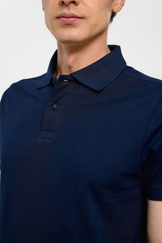 Lacivert Slim Düz Polo Yaka Tişört-38586 Lacivert