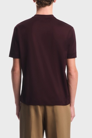 Emporio Armani Pamuklu Yuvarlak Yaka T Shirt Erkek T Shirt Em006765 Af10017 Ua331 Kahve
