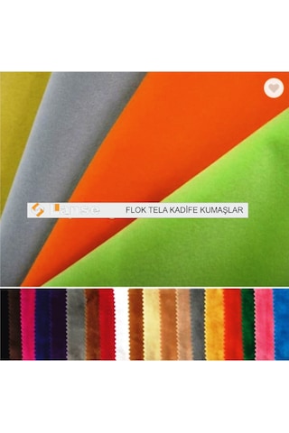 Süet Kadife Kumaş Kutu Ambalaj Tekstil 1 Adet 140 x 100 CM