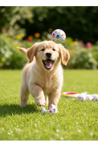 Renkli Patili Köpek Ve Kedi Oyun Topu Seti 3 Lü Dayanıklı Ve Eğlenceli Egzersiz Oyuncağı
