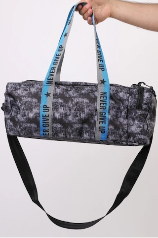 Yıldız Baskılı Spor Çanta, Yan Cepli , Çocuk Spor Çanta Siyah