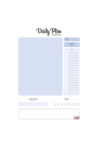 Renkli Günlük Planlayıcı Organizer