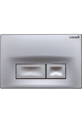 Gömme Rezervuar Kumanda Paneli Mat Gri - Creavit Gp3002.00 Gri