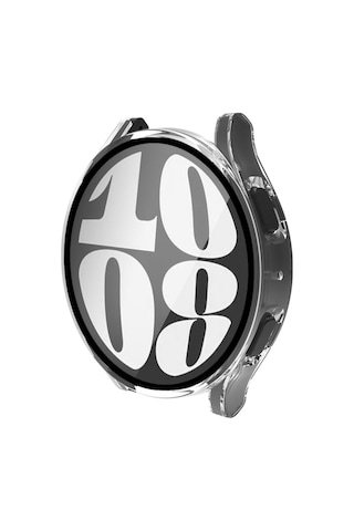 Samsung Uyumlu Galaxy Watch 6 44mm Sert Pc Kasa Ve Ekran Koruyucu Zore Watch Gard 14