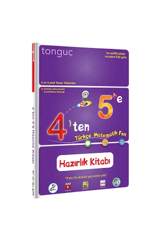 Tonguç Akademi 4'Ten 5'E Hazırlık Seti 2021 ()