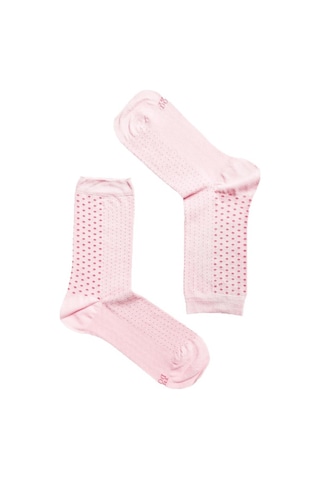The Don Pembe Renk Puantiyeli Bambu Bayan Çorap-Pembe-35-38 Pembe
