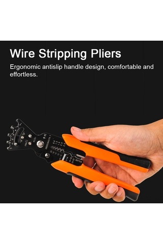 Novahub Çok Fonksiyonlu Krom Vanadyum Tel Soyma Pencesi - Kesme, Bükme, Sıkma Fonksiyonlu, Dayanıklı Ve Uzun Ömürlü.