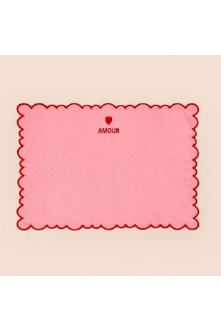 Evidea Soft Amore Amerikan Servis - Pembe - 30x50 Cm Pembe