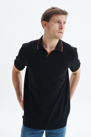 AR-MA Arma Erkek Regular Fit Basic % 100 Pamuk Pike Polo Yaka Tişört Y29374353802 Siyah