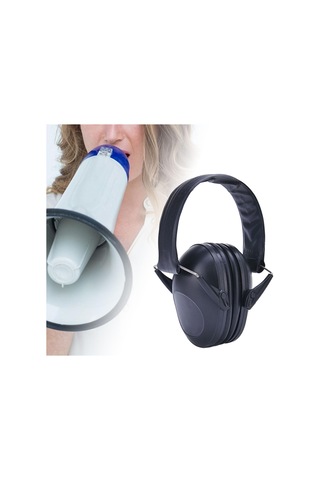 Dolıty Kulak Kapakları Çim Biçme Uyku Ofisi Için Siyah