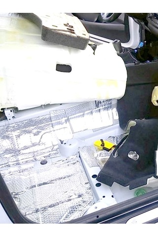 Araç Oto Ses Isı Yalıtım Bandı 10cmx5metre Folyolu Kauçuk Bant