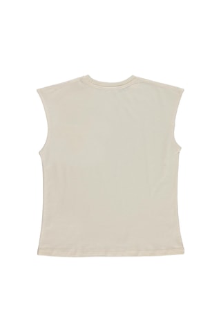 Civil Boys Basic Sıfır Kol 10-13 Yaş Tişört - Ekru