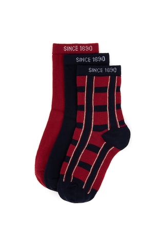 U.s. Polo Assn. Erkek Çocuk Bordo Çorap Soket 50318057-vr014 Bordo