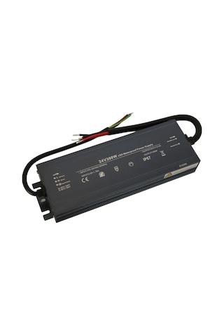 HazarLed 24 Volt 12,5 Amper Ip67 Su Geçirmez Dış Cephe Led Adaptör 300 Watt