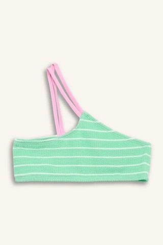 Defacto Çizgili 2li Bikini Kız Çocuk G5754a826hsgn1204 Yeşil-gn1204