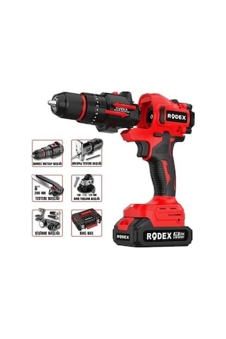 Rodex RDX2705 Akülü Çok Amaçlı 5 Fonksiyonlu Makina