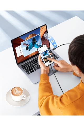 Ugreen Lightning - Usb-a Mfi Sertifikalı Apple iPhone Hızlı Şarj Kablosu, 2 M, Siyah, 80823