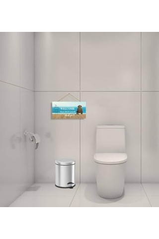 Noksi Pedallı Çöp Kovası Krom 5 Lt