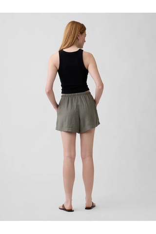Gap V-lınen 4ın Easy Short Yeşil