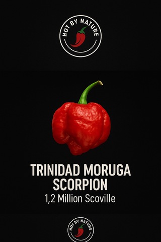 Trinidad Moruga Scorpion / 1.2 Milyon Scoville - Gerçek Taze Acı Biber Trinidad Moruga Scorpion / 1.2 Milyon Scoville - Gerçek Taze Acı Biber