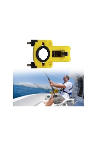 Pazly Tutucu Tekne Sarı Homyl Çıkarılabilir Balıkçılık Olta Aksesuarı