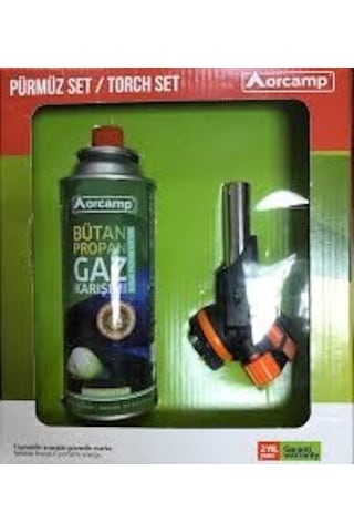 Orgaz Torch Set Siyah