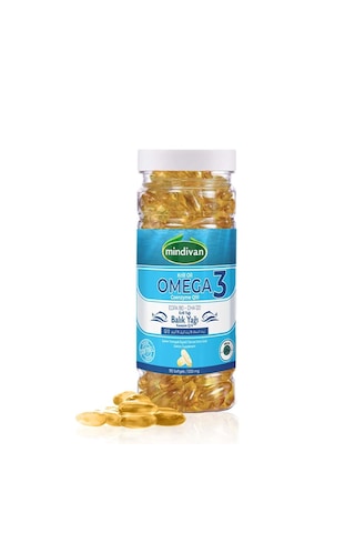 Mindivan Omega3 Balık Yağı 1000 Mg 90 Softgel