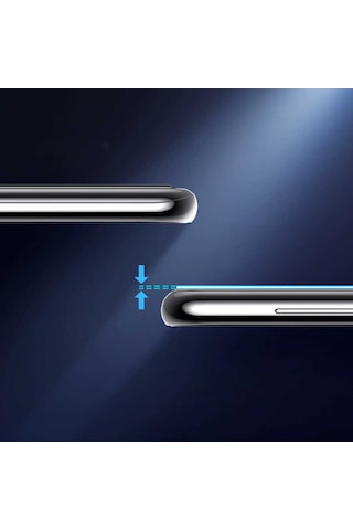 Kilifone - Samsung Galaxy S21 Ultra Uyumlu - Kamera Lens Koruyucu 3d Kamera Camı - Şeffaf